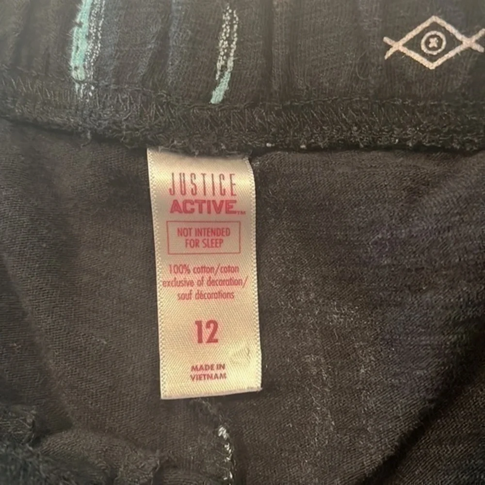 Justice Active Cactus Shorts Size 12